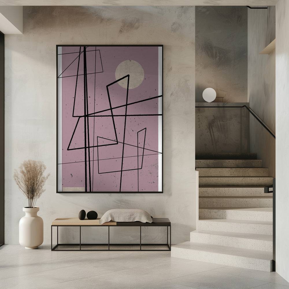 Angular Lines no 13 Poster